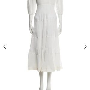 Zimmermann White Long Sleeve Dress, worn twice, great condition!